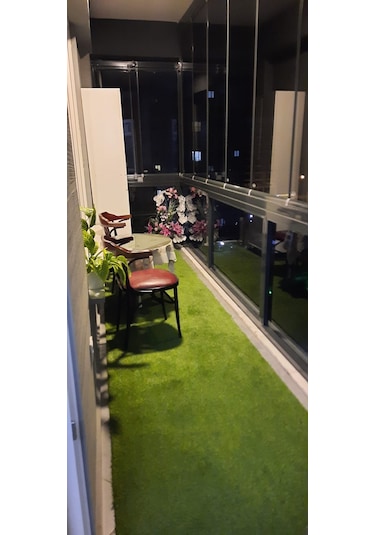 Yapay Çim Halı Sonbahar Suni Dekoratif 20 Mm Çim Halı