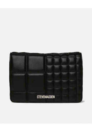 Steve Madden Bvoler-q Blk/sıl Kadın Blk/sil Çapraz Çanta Bvoler-q Siyah