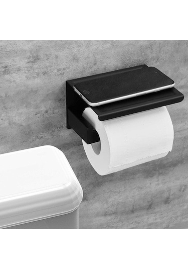 Tongxida Bosphorusboutique 304不锈钢浴室挂件 黑灰色 防滑壁挂毛巾架 Diğer