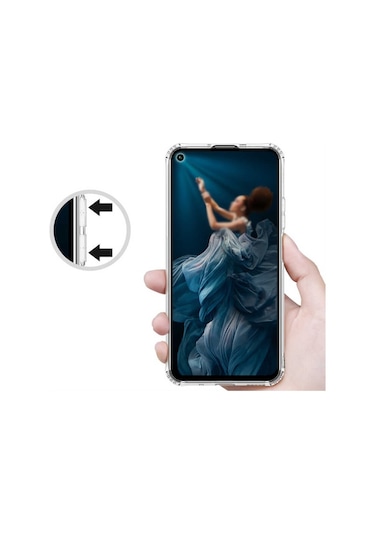 Huawei Nova 5T Kilif Seffaf Nitro Anti Shock Kapak 389752331