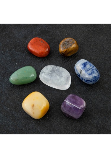 Qingmipy 7 Çakra Doğal Kristal Taşları: Ruhsal Meditasyon Ve İyileştirici Enerji Dekoru