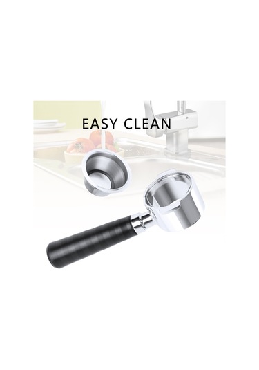 Moveevo 51mm Paslanmaz Çelik Kahve Filtresi - Ecp31.21/eco310/eco35.31 Uyumlu, Ergonomik Tutma Kolu Diğer