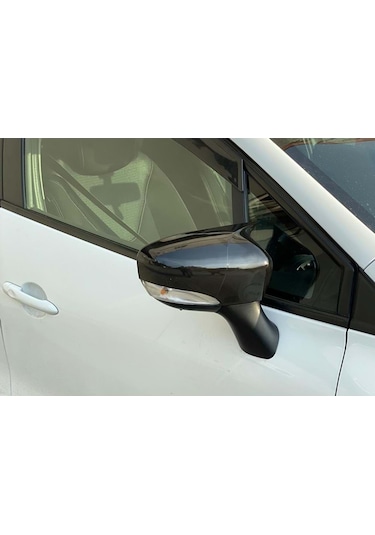 Renault Clio 4 Batman Yarasa Ayna Kapağı Piano Black / 2012-2019