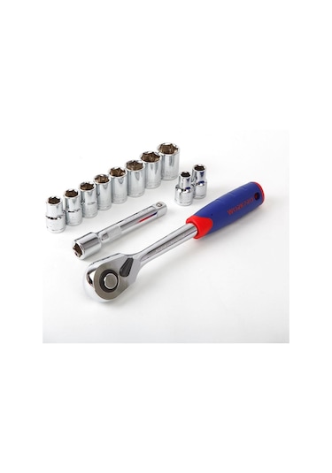Workpro Wp202558 12 Parça 1/2 Cr-v Metrik Profesyonel Lokma Takımı Fr Wp202558