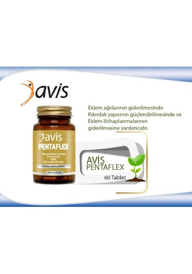 Avis Pentaflex Glucosamine Sulfate Msm 60 Tablet