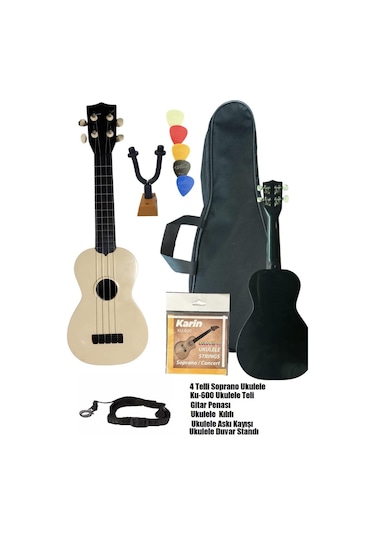 Ukulele Stand Askı Seti