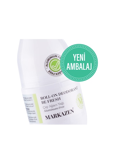 Markazen Çay Ağacı Yağı İçeren Alüminyumsuz Unisex Roll-On 50 ML