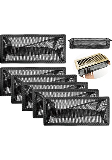 Sones 4x10 İnç Zemin Kayıt Havalandırma Filtresi Örgü Zemin Havalandırma Kapağı Kanal Sistemini Temiz Tutmak İçin Diğer