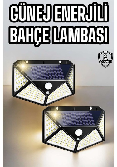 Bahçe Havuz Güneş Enerjili Solar Işıklandırma Sensörlü Bahçe Aydınlatma