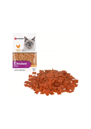 Flamingo Chicken Bites Tavuklu Kedi Ödülü 85 G