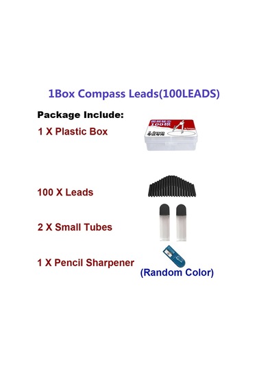 500 Adet/kutu Pusula Kurşun Yedekler 2mm 2b Hb Siyah 2.0mm Çizim