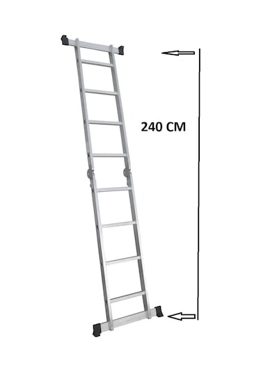 Beykon 4 + 4 Basamaklı Çok Amaçlı Merdiven