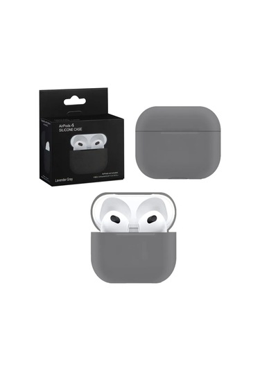 Proaks Airpods Uyumlu 4 Kılıfı 389681804 Gri