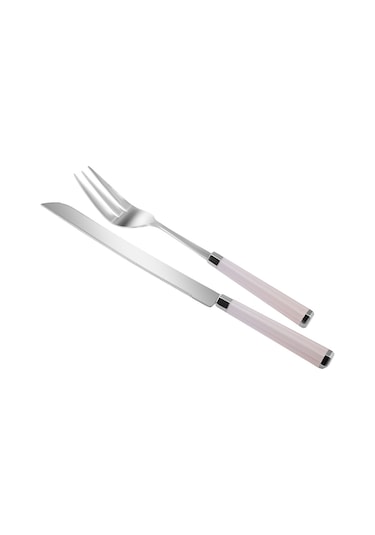 Karaca  Freya 2 Parça Servis Seti Beyaz