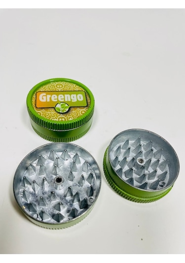 Greengo 2Parça Full Metal Tutun Parçalıyıcı Grinder