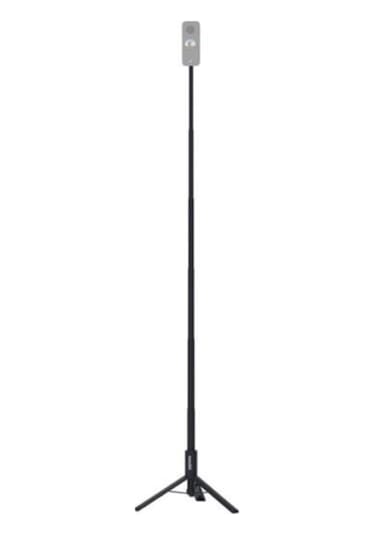 2'si 1 Arada Görünmez Selfie Çubuğu Tripod Siyah