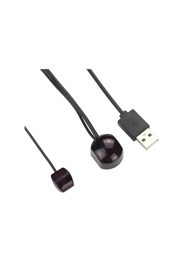 Yunboo Evrensel Usb Kızılötesi Uzaktan Kumanda Uzatıcı - Tv, Dvd, Klima Uyumlu 1.4m+2m Kablo