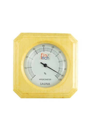 Ahşap Sauna Higrometresi Fintech
