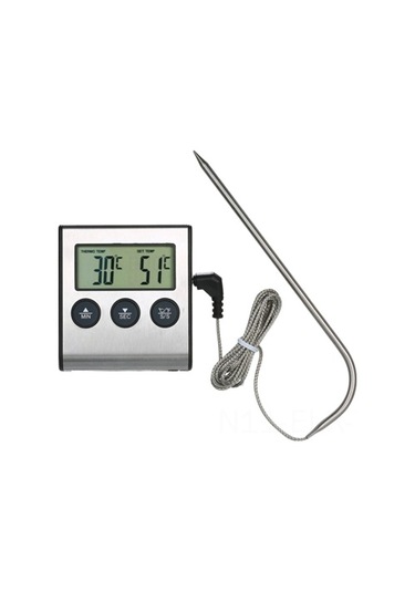 Xindoker Dijital Yiyecek Termometresi -50 İle 300 C Aralığında Lcd Ekranlı Sıcaklık Ölçer