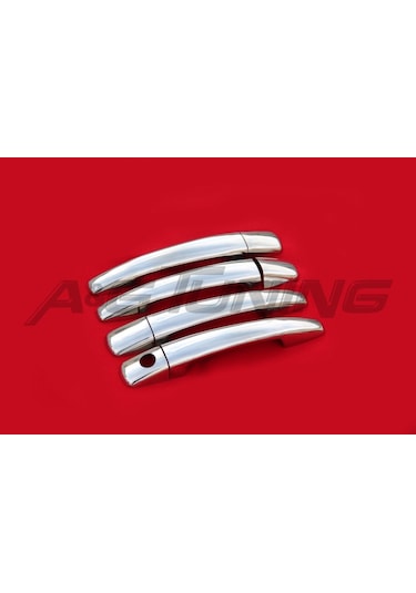 Peugeot 208 Krom Kapı Kolu Tk 2012 Üzeri 4 Kapı Paslanmaz Çelik N11.926