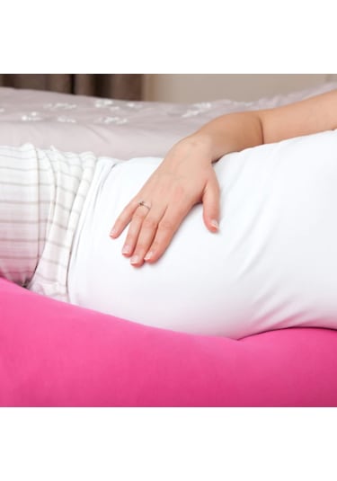 Hamile Destek Yastığı Sarıl Yat Hamile ve Emzirme Yastığı