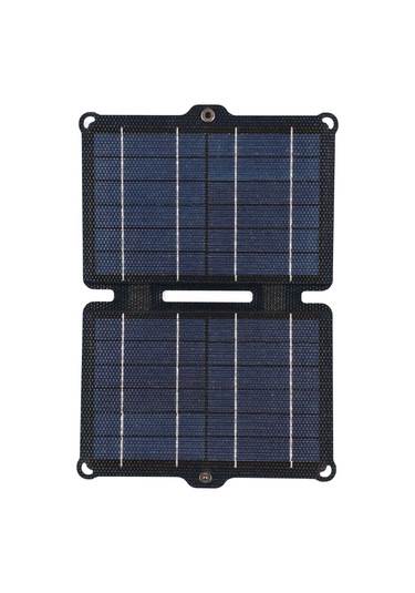 Hfambition 5v 8w Çift Usb Çıkışlı Çift Katlı Güneş Paneli - Polikristal Güneş Şarj Cihazı 175x130x15mm