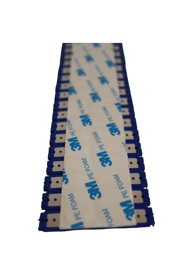 1,2 Watt 3lü Lensli Mavi Led Modül 2835 Reklamcı Modül 10 Adet