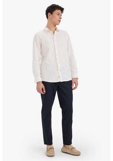 Defacto Jogger Fit Dar Paça Pamuklu Pantolon Z6475az25aunv64 Lacivert