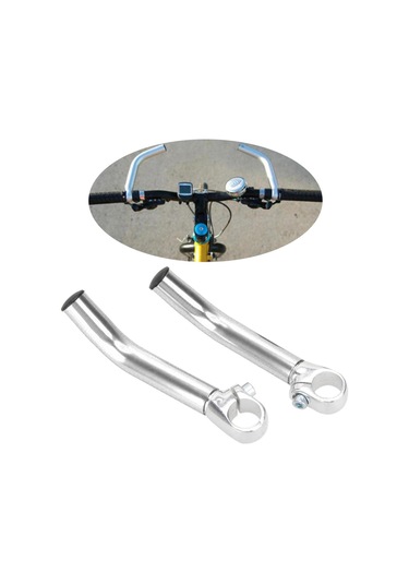 Suntek Yol Dağ Bisikleti Bisiklet Alaşımı Aero Dinlenme Kolu Gümüş