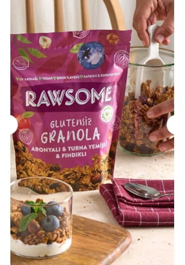 Glutensiz Aronyalı & Turna Yemişli & Fındıklı Granola 250 G