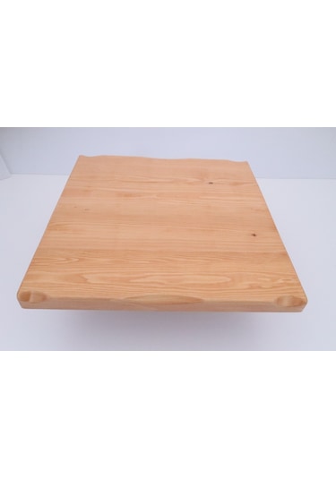 Bintaşmobilya Kütük Masa Üstü Tablası 60X60