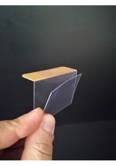 10 Adet Pvc Yapışkanlı Etiketlik Dik Açılı 6x4 Cm Raflar İçin