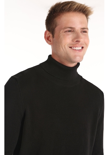 Colins Siyah Erkek Kazak 001