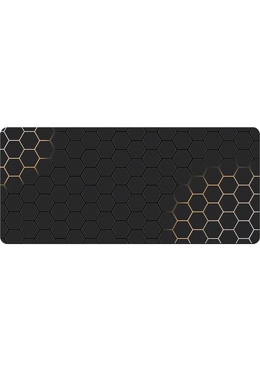 Cbtx 400x800x3mm Petek Desenli Kaymaz Kauçuk Mouse Pad Oyun Masaüstü Mat - Stil 5 Stil 5