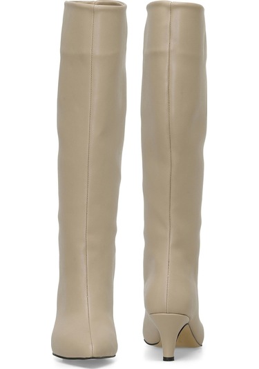 Butigo Helly 3pr Krem Kadın Topuklu Çizme 000000000101740936 Bej