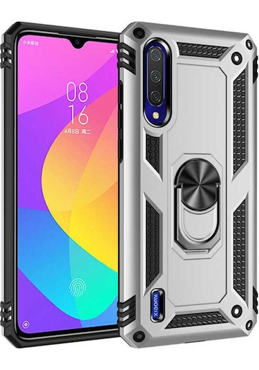 Xiaomi Mi A3 Kılıf Zore Vega Kapak Gold