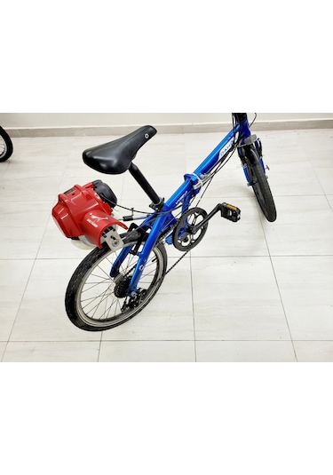 Directrunner Honda Fold 50 Katlanır Motorlu Bisiklet Lacivert