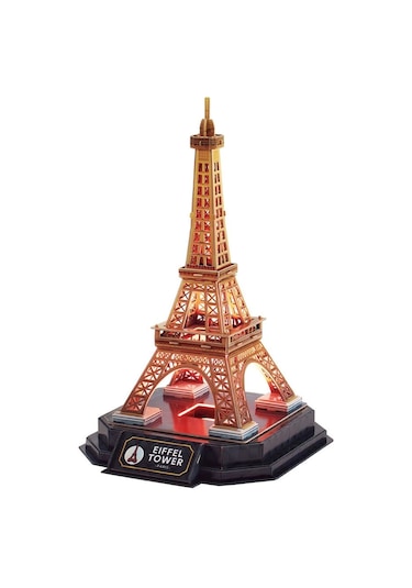 Eyfel Kulesi 3d Puzzle Led Işıklı L534h