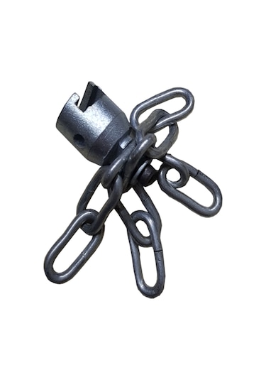 Kanal Açma Makinesi Yağ Sökücü Zincirli Uç 16 MM