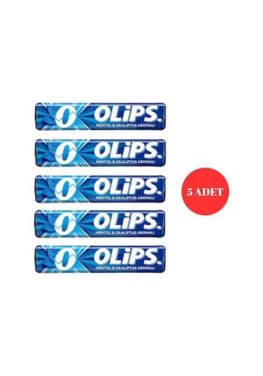 Olips Mentol Okaliptus Aromalı Bonbon Şekerleme 28 G 5 Adet