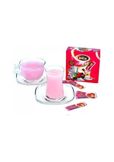 Koza Tek İçimlik Çilek Aromalı Toz İçecek 50'li Diğer