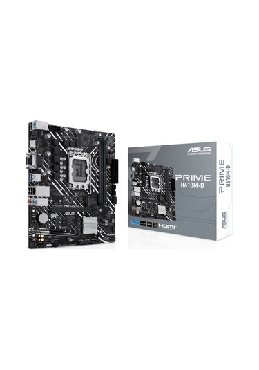 Asus Prıme H610m-d Ddr5 5600mhz M.2 Hdmı Matx 1700p