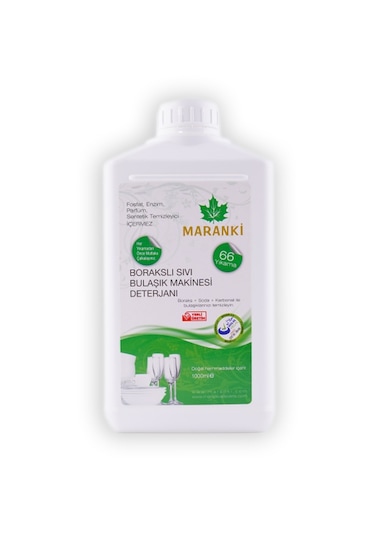 Maranki Borakslı Sıvı Bulaşık Deterjanı 1 L