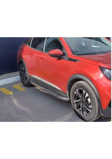 Peugeot 2008 Krom Yan Kapı Çıtası 2020- 4 Parça