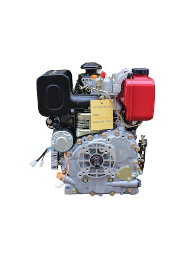 Goldmoto GM178FE-C 7 Hp Marşlı Krank Mili Kamalı Dizel Motor