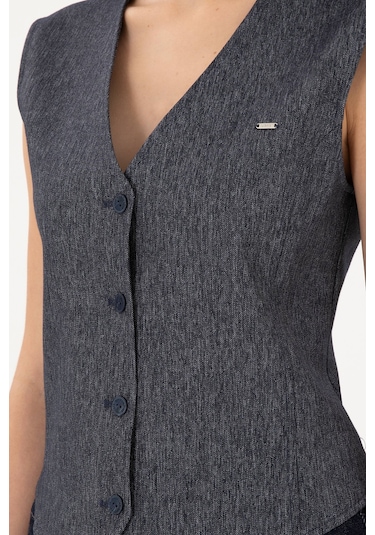 U.S. Polo Assn. Kadın İndigo Yelek 50291995-VR028