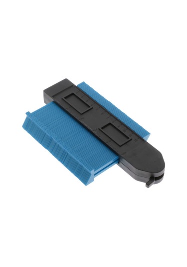 Homyl 1 Adet 5 Inç Kontur Ölçer Kendinden Kilitli Mavi