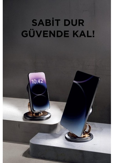 Torima JX-061 Kablosuz Hoparlör Manyetik Telefon Tutucu Siyah