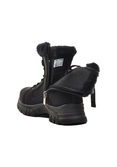 Ayakmod 24072-f Siyah-zümrüt İçi Polarlı Kız Çocuk Bot 001