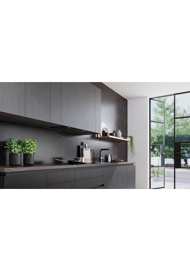 Siemens LB88NPC60 İQ700 86 CM Gömme Aspiratör Siyah